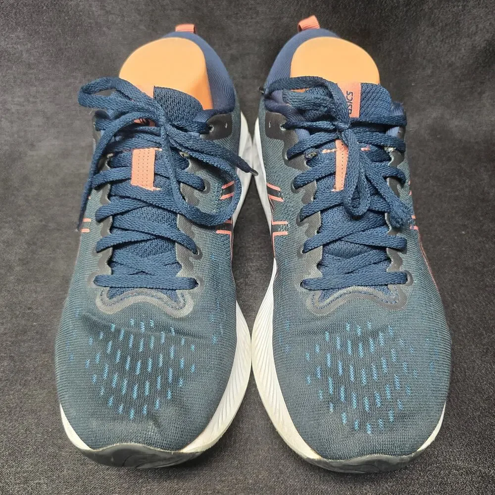 ASICS Blue & Pink Gel Excite 10 Amplifoam Running Shoes Walking Sneakers